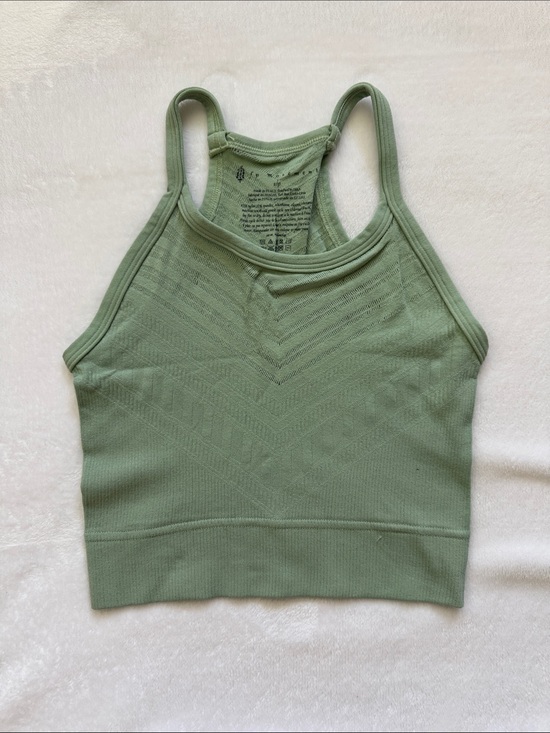 FP Movement by Free People Tops - Sage Green Crop Top